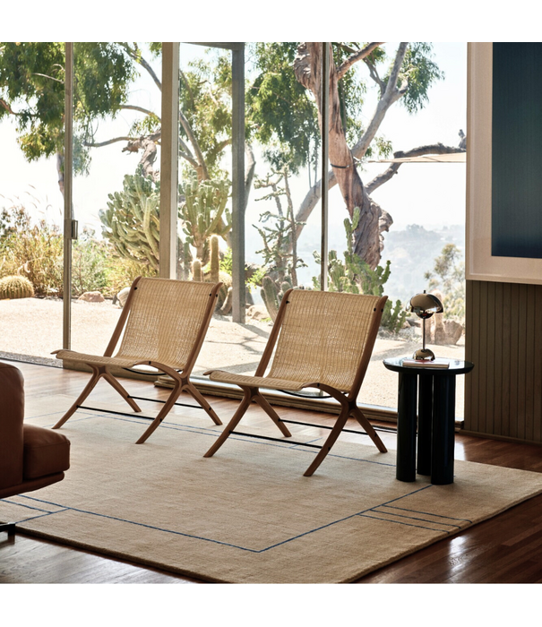 &Tradition  X HM10 lounge chair rattan