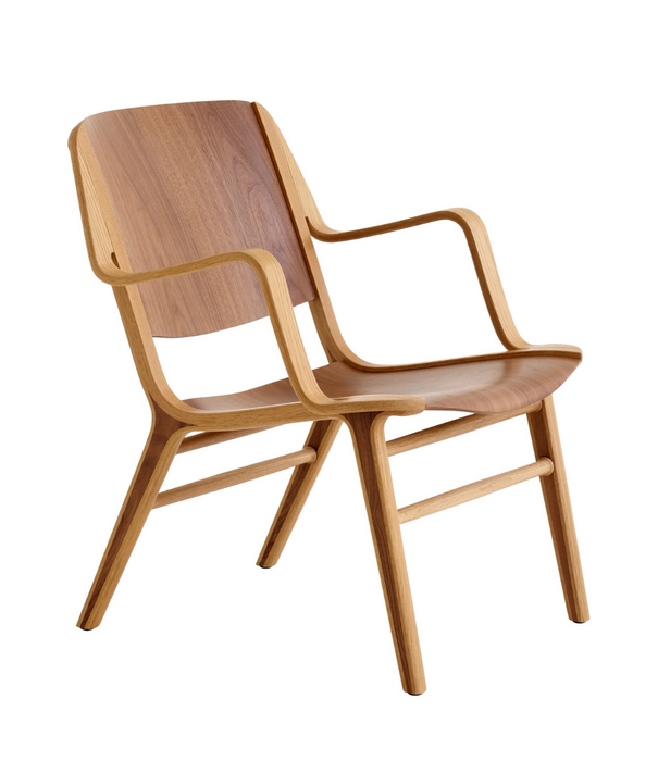 &Tradition &Tradition AX HM11 lounge chair with armrest