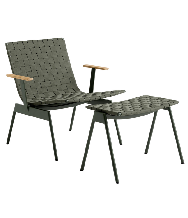 &Tradition Ville AV45 outdoor lounge armstoel