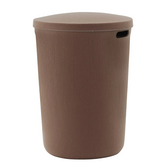 Hide laundry basket recycled plastic