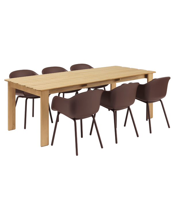Muuto Assemble Outdoor Tafel teak