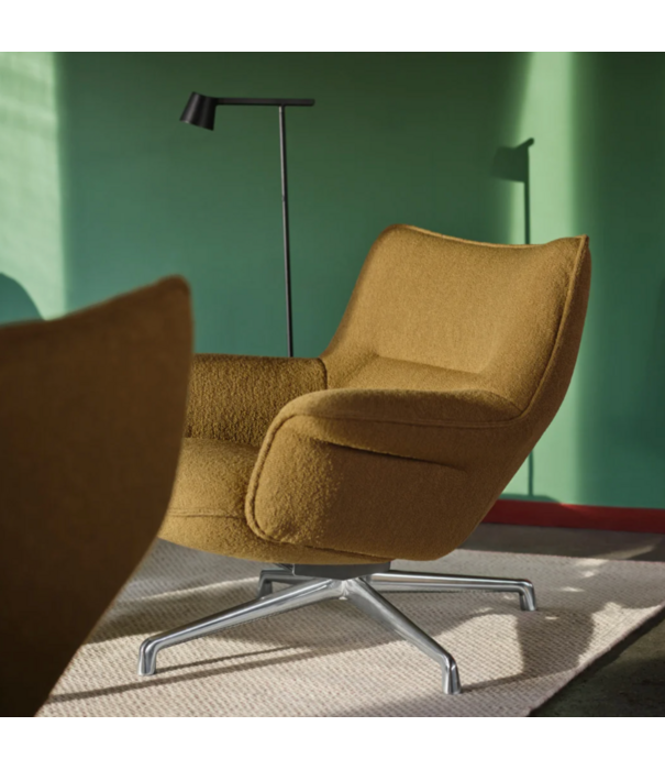 Muuto Muuto Doze Low Back Lounge Chair, swivel base