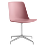&Tradition Rely HW11 Conference Chair plastic, chrome swivel base