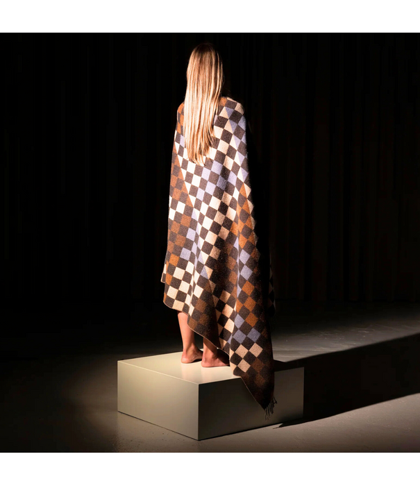 Raawii Raawii Dana Arbib - Patch Blanket saffron/blue/white