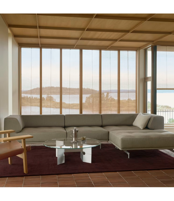 Fredericia  Model 450A Delphi Elements Sofa, configuration A, Keiga 242 grey beige