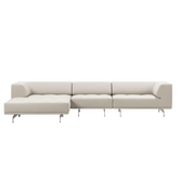 Fredericia Delphi Elements Zitbank combinatie A, stof Keiga 242 grey beige