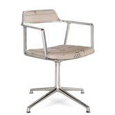 Vipp 452 Swivel Chair Montafon Haus edition, gliders