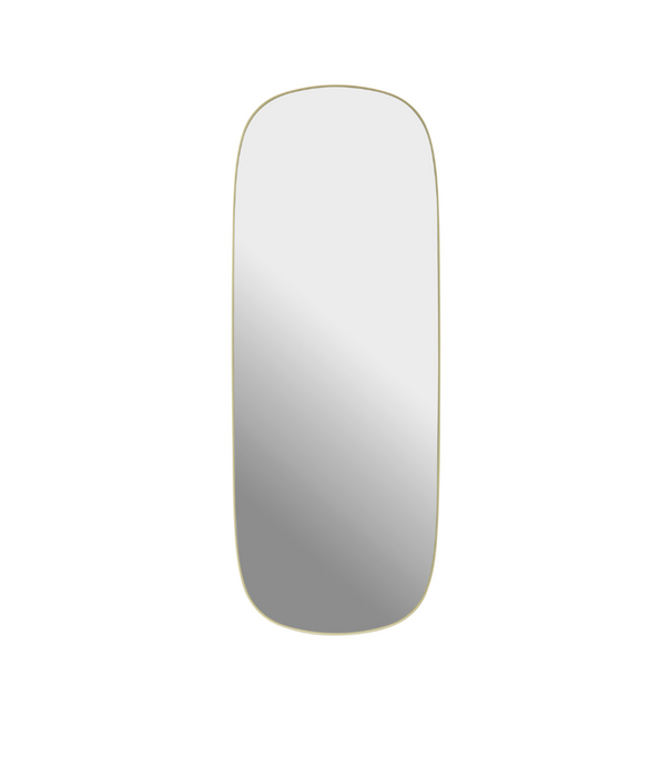 Muuto Framed Spiegel Light Yellow 118 x 44
