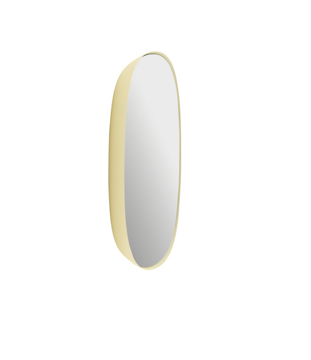 Muuto Framed Mirror Light Yellow 40 x 40