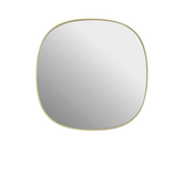 Muuto Framed Mirror Light Yellow 40 x 40