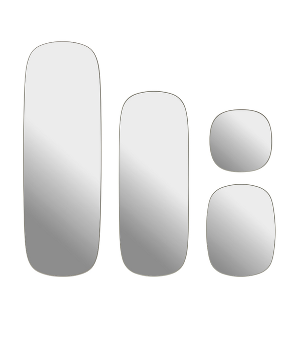 Muuto Framed mirror large taupe - taupe