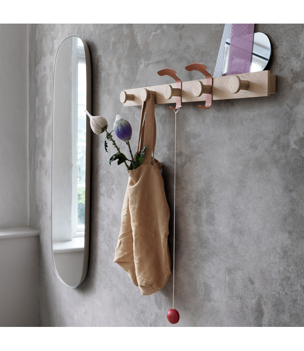Muuto Framed mirror large taupe - taupe