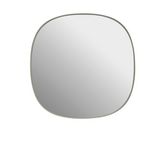 Framed Mirror Grey 40 x 40