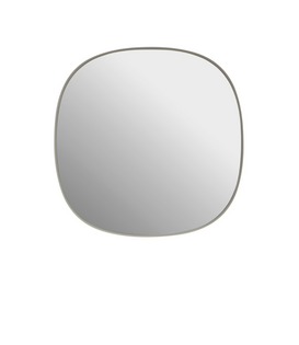 Framed Mirror Grey 40 x 40