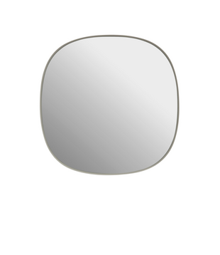 Framed Spiegel Grey 40 x 40