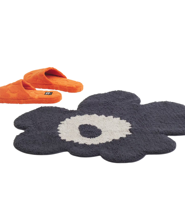 Marimekko Marimekko Unikko Bath Mat light blue