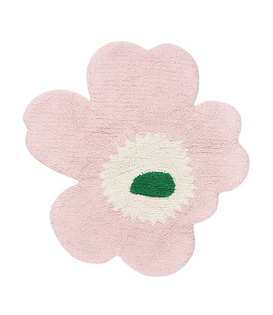 Marimekko Unikko Bath Mat pink 73 x 74