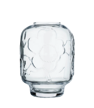 Marimekko Unikko Vase clear 18 x 13cm