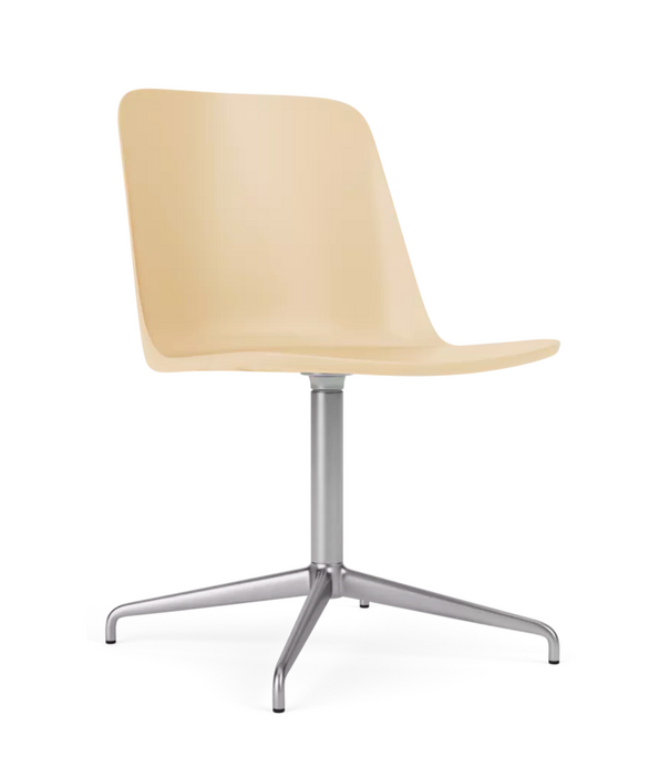 &Tradition &Tradition Rely HW11 Conference Stoel plastic, chroom swivel voet