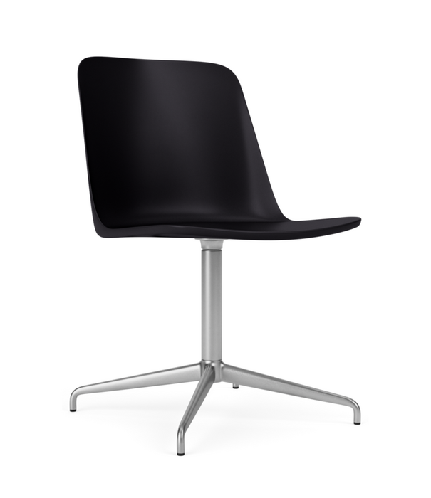 &Tradition Rely HW11 Conference Chair plastic, chrome swivel base