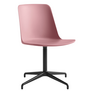 &Tradition Rely HW11 Conference Chair plastic, black swivel base