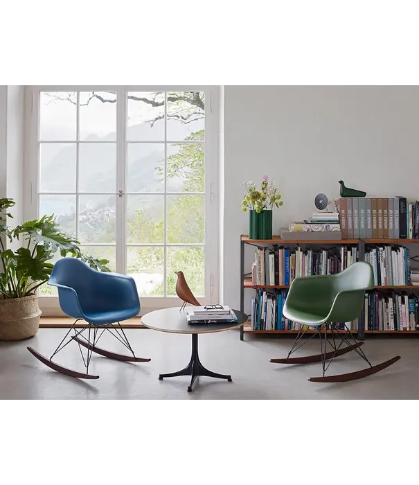 Vitra  Vitra Eames RAR Schommelstoel donkergroen