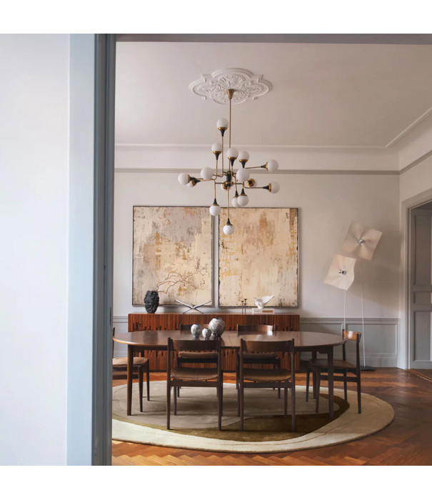 Layered  Layered Erik Bratsberg Lozza Wool Rug  Olive