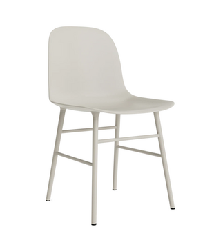 Form Chair , steel base