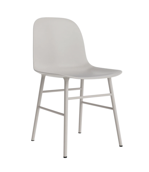 Normann Copenhagen   Form Chair plastic shell, steel base