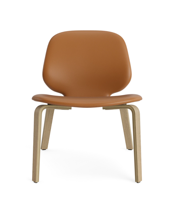 Normann Copenhagen  Normann Copenhagen My Chair Lounge Stoel cognac ultra leder, eiken