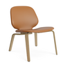 Normann Copenhagen My Chair Lounge Stoel cognac ultra leder, eiken