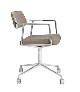 Vipp 453 Swivel Chair, castors