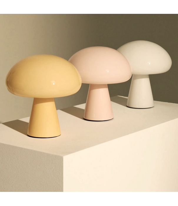 Gubi  Obello Portable Lamp, pearl white