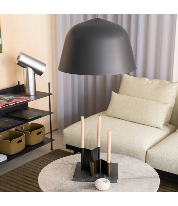 Muuto Ambit Hanglamp geborsteld staal