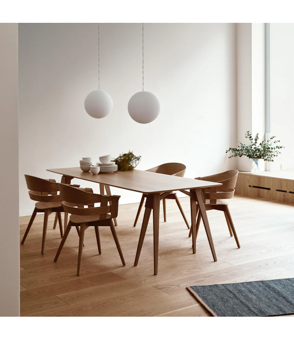 Design House Stockholm  Design House Stockholm Luna Large Hanglamp wit