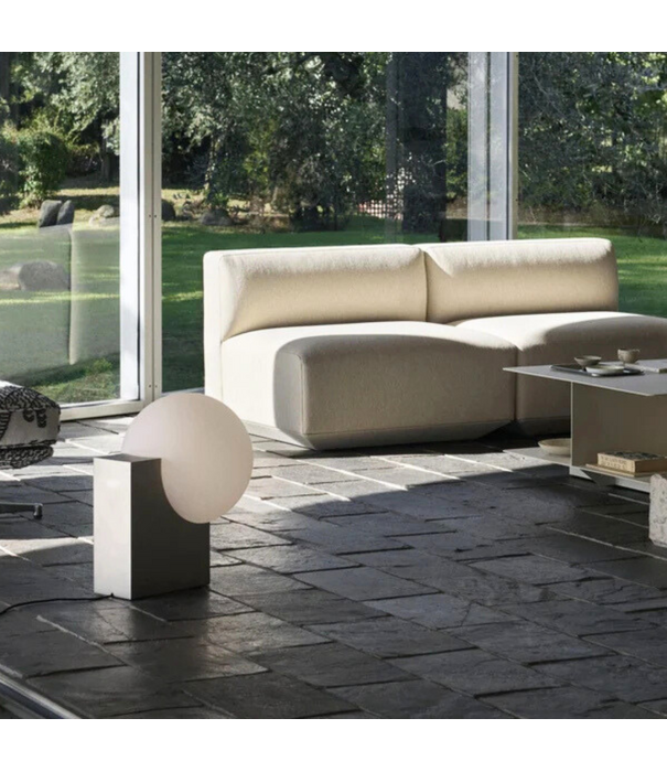 &Tradition &Tradition Journey SHY4 vloerlamp, brushed steel - opal glass