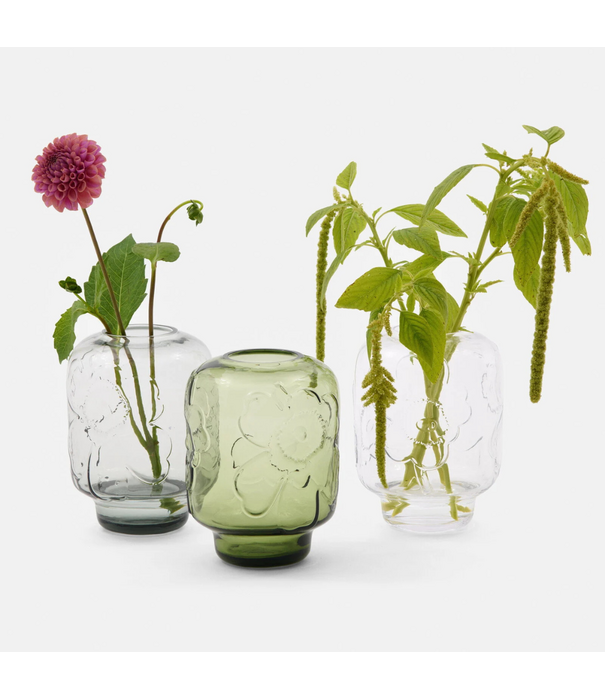 Marimekko Marimekko Unikko Vase olive green