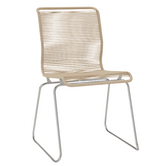 Montana Panton One Dining Chair nature paper cord, black