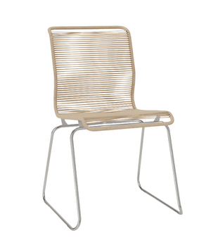 Montana Panton One Eetkamerstoel paper nature, RVS