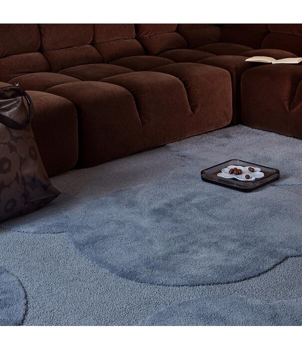 Marimekko Marimekko Unikko Dusty Blue Vloerkleed