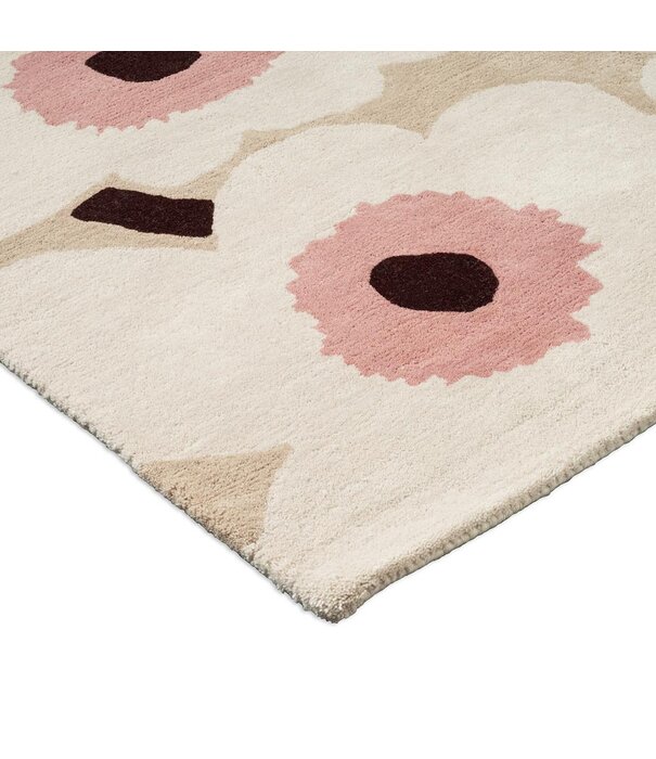 Marimekko Marimekko Unikko Beige/Pink Vloerkleed