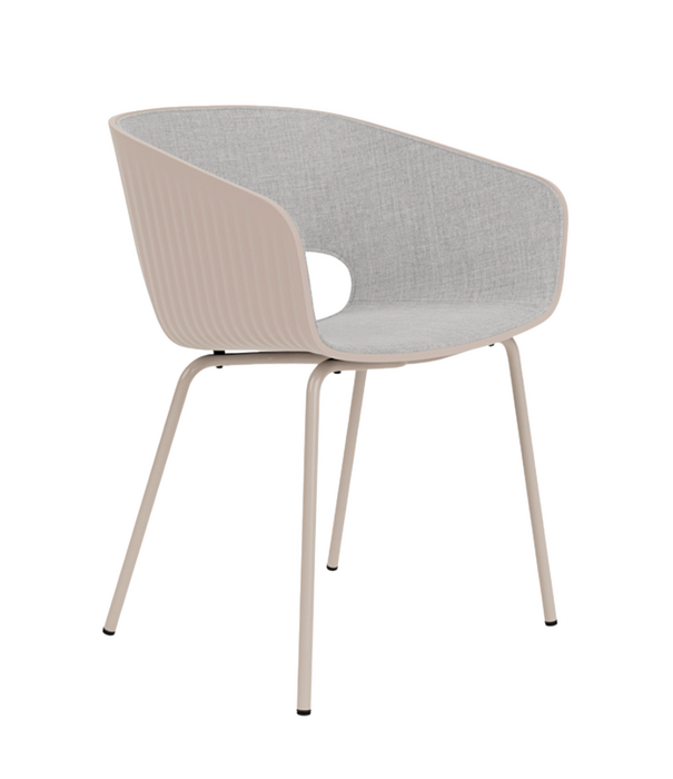 Montana Furniture  Montana Marée 401 Eetkamerstoel binnenkant gestoffeerd