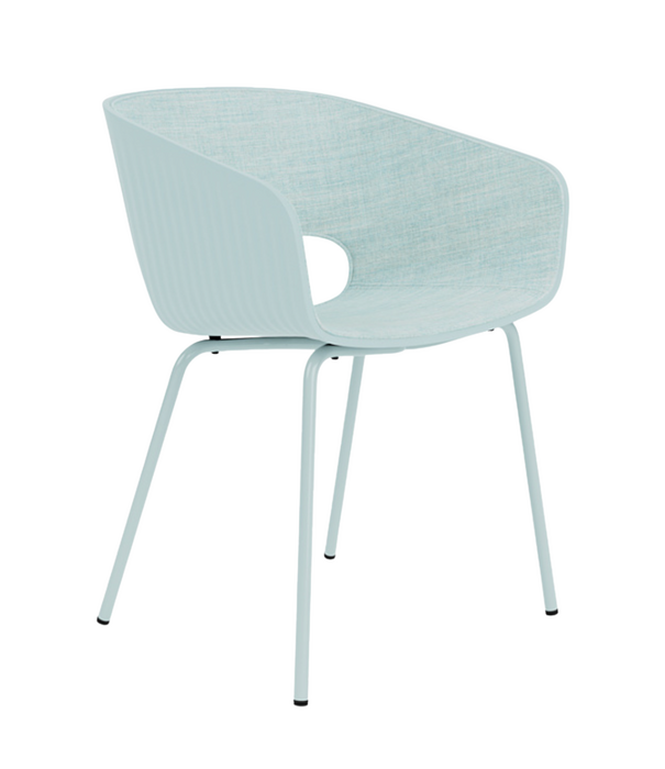 Montana Furniture  Montana Marée 401 Eetkamerstoel binnenkant gestoffeerd