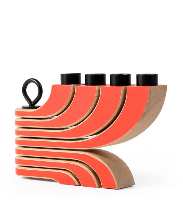 Design House Stockholm  Design House Stockholm - Nordic Light Kandelaar rood