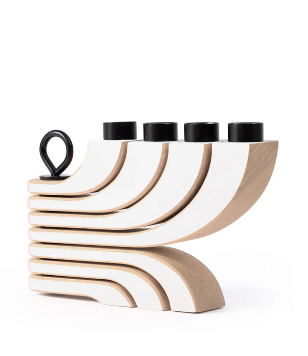 Design House Stockholm  Design House Stockholm - Nordic Light 4 arm Kandelaar zwart