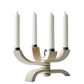 Design House Stockholm - Nordic Light 4 arm Kandelaar wit