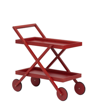 Design House Stockholm Exit Trolley red