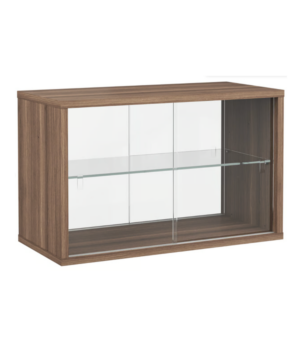 String  Furniture Pira G2  Display Kast eiken - glas 4 deuren 70cm