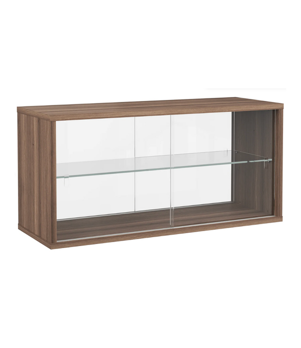 String  Furniture Pira G2  Display Kast eiken - glas 4 deuren 90cm