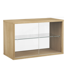 Pira G2  Display Kast met glazen achterwand 70cm